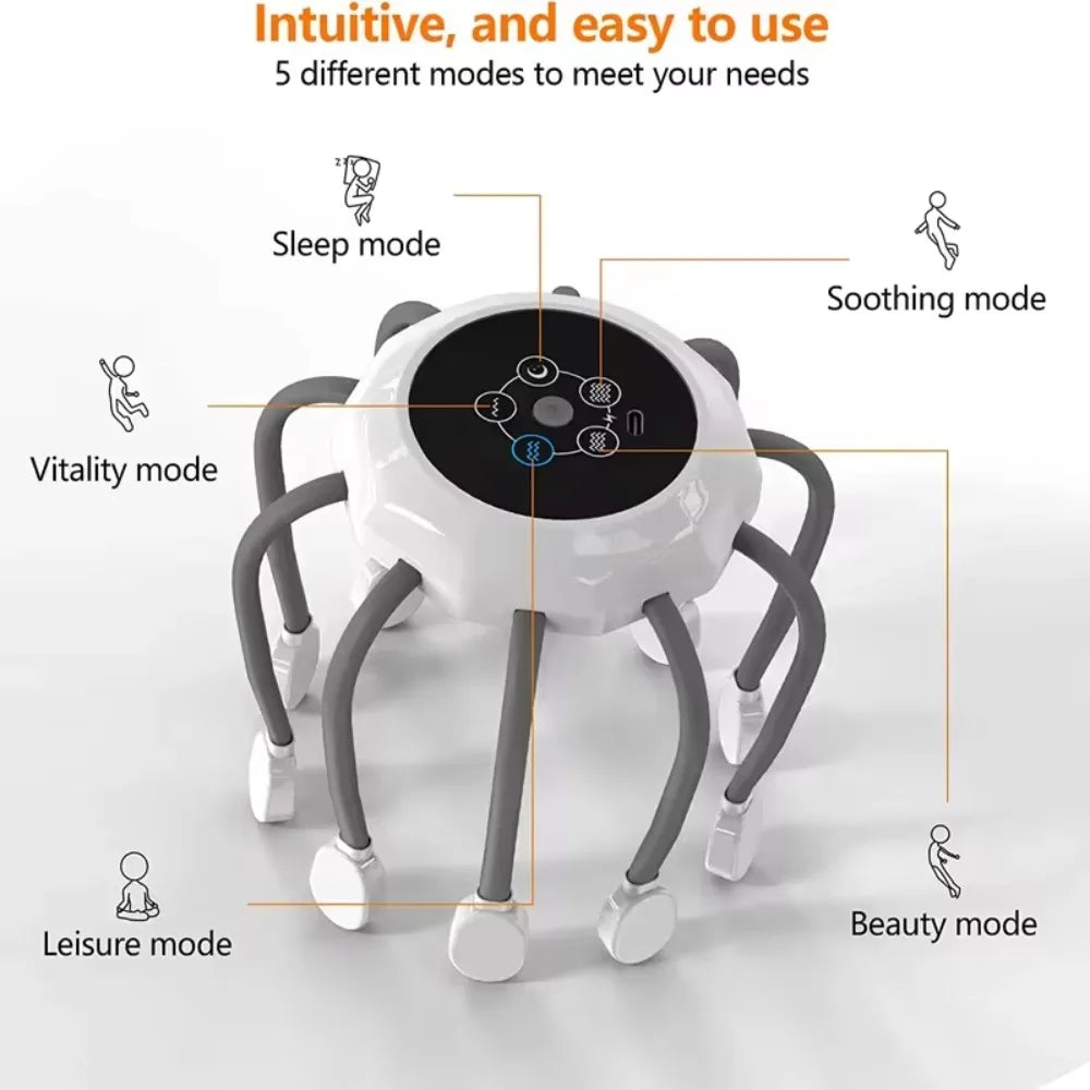 Octo Massager™ – Electric Head Massager