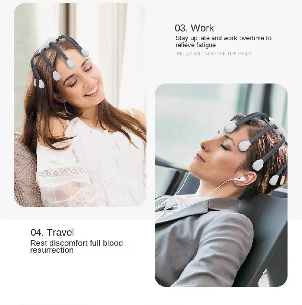 Octo Massager™ – Electric Head Massager