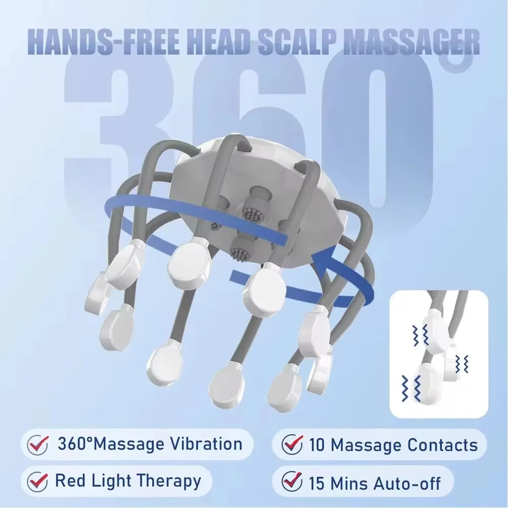 Octo Massager™ – Electric Head Massager